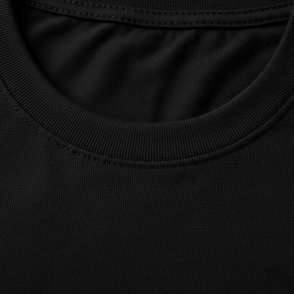 Black 240GSM heavy weight Unisex Oversized Classic T-Shirt