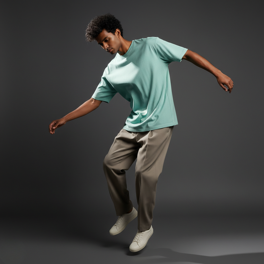 Mint 240GSM heavy weight Unisex Oversized Classic T-Shirt