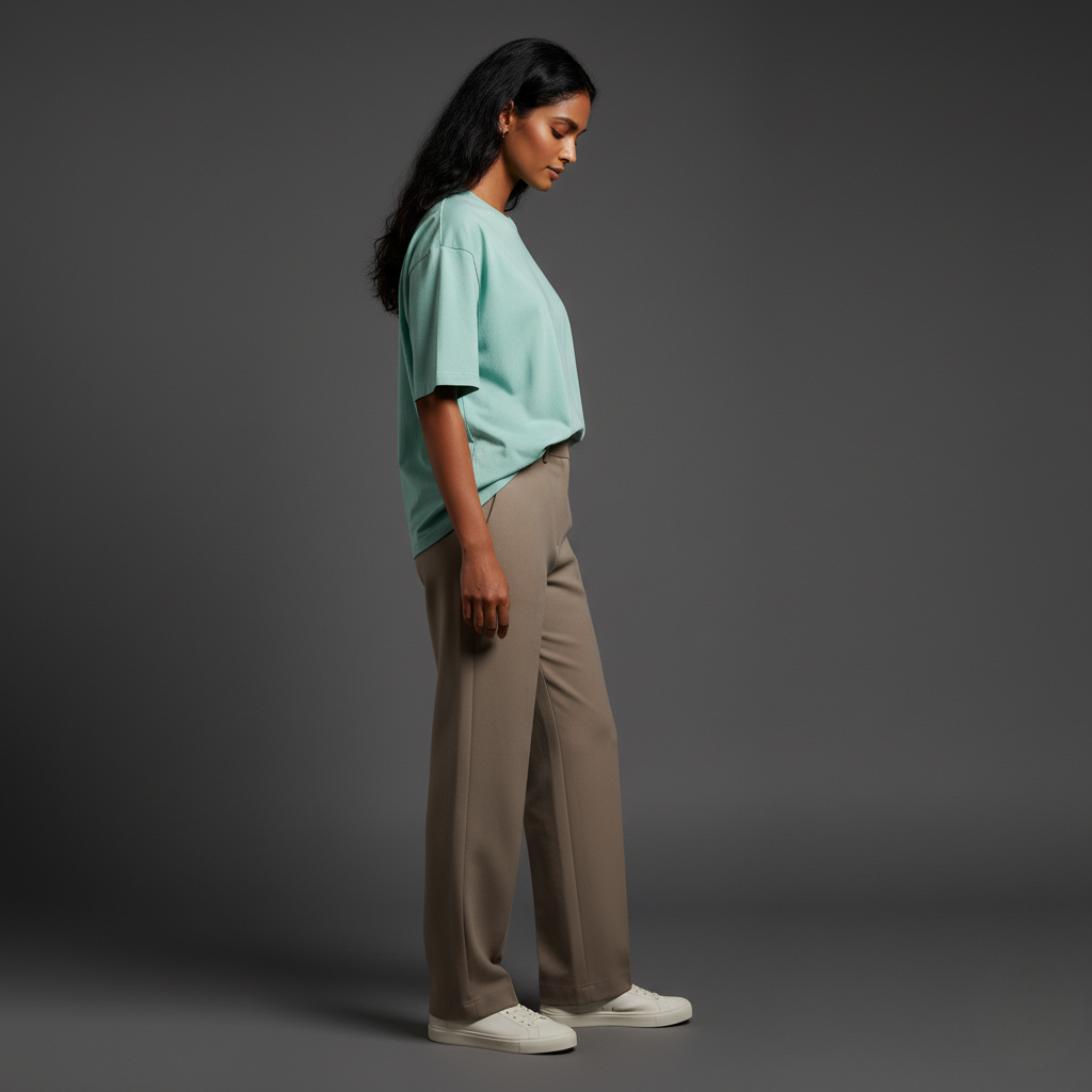 Mint 240GSM heavy weight Unisex Oversized Classic T-Shirt