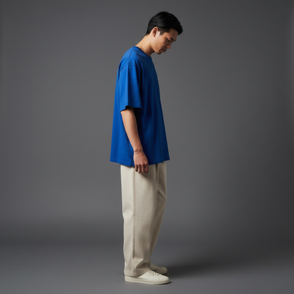 Royal Blue Oversized 240GSM heavy weight Unisex Classic T-Shirt