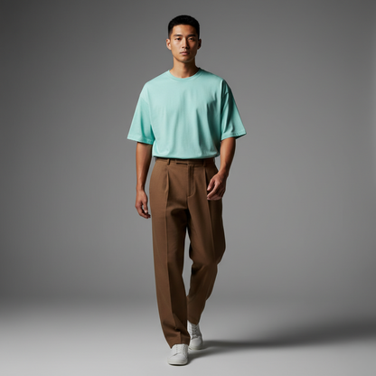 Mint 240GSM heavy weight Unisex Oversized Classic T-Shirt